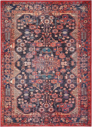 Fulton FUL04 Red Area Rug - Rug & Home