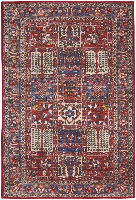 Fulton FUL05 Red Area Rug - Rug & Home