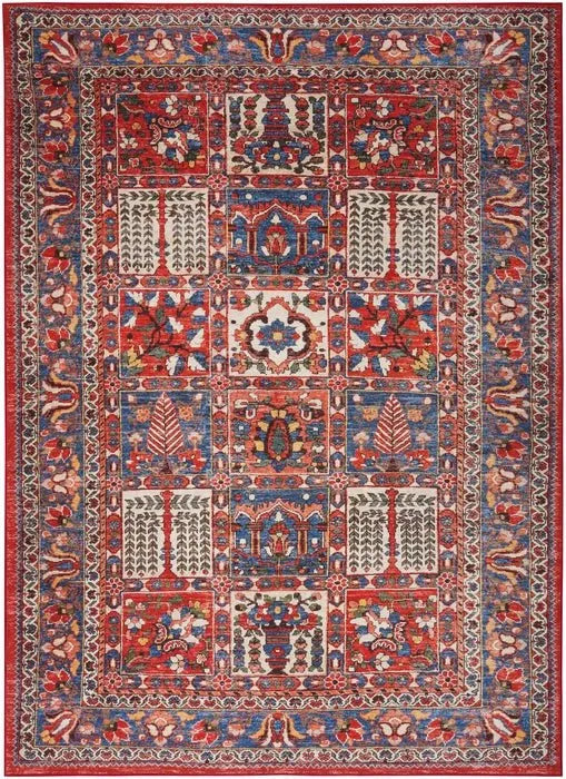 Fulton FUL05 Red Area Rug - Rug & Home