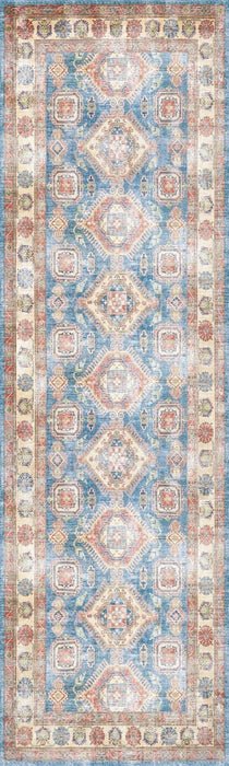 Fulton FUL08 Blue/Ivory Area Rug - Rug & Home