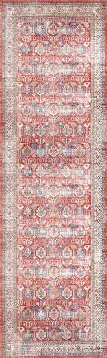 Fulton FUL09 Red Area Rug - Rug & Home