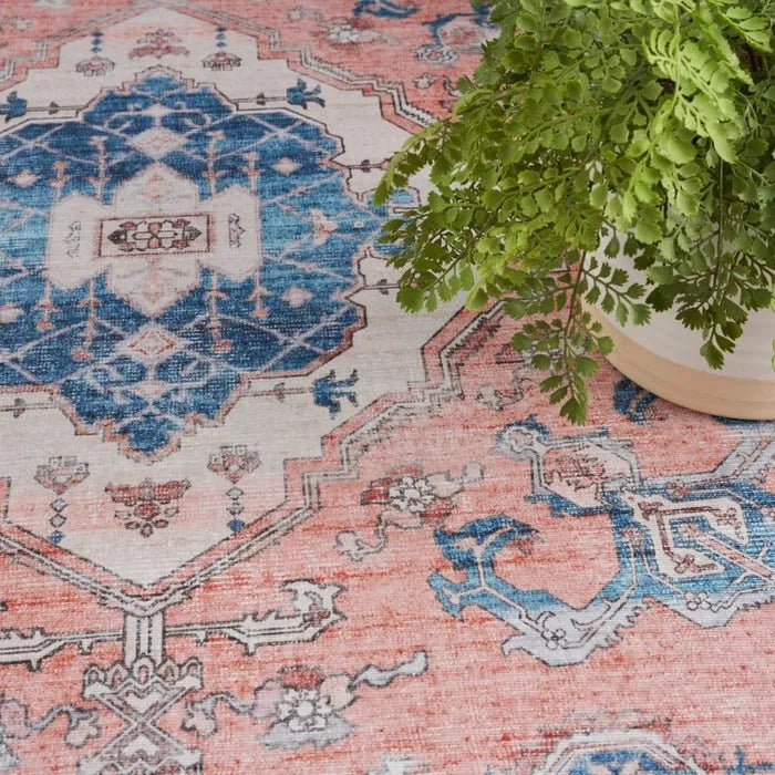 Fulton FUL11 Coral Area Rug - Rug & Home