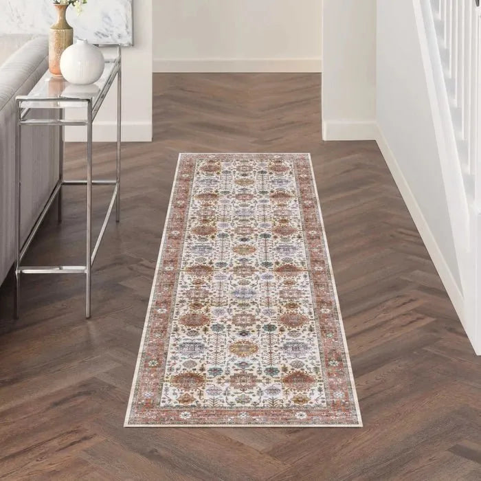 Fulton FUL12 Beige/Multi Area Rug - Rug & Home