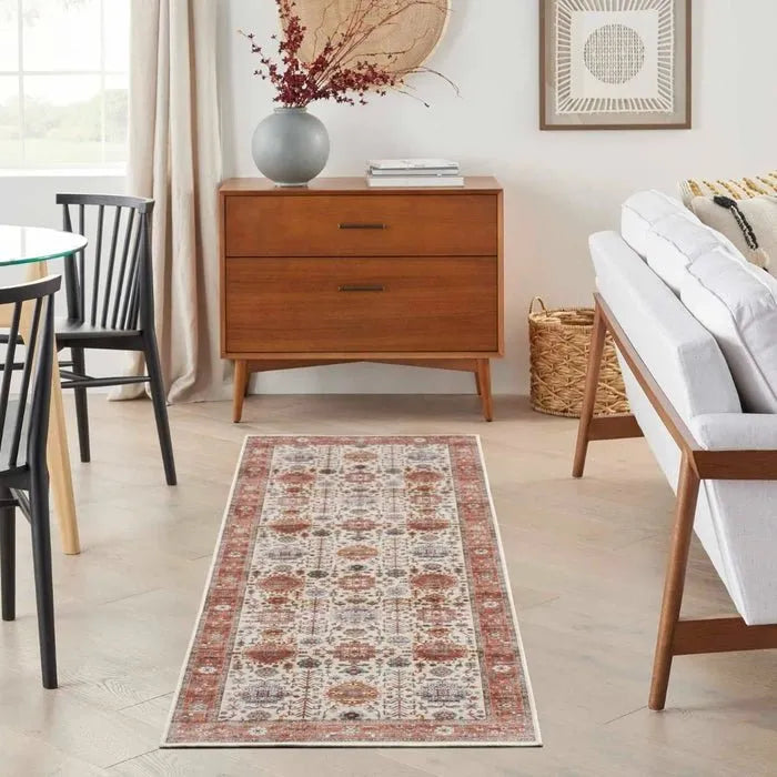 Fulton FUL12 Beige/Multi Area Rug - Rug & Home