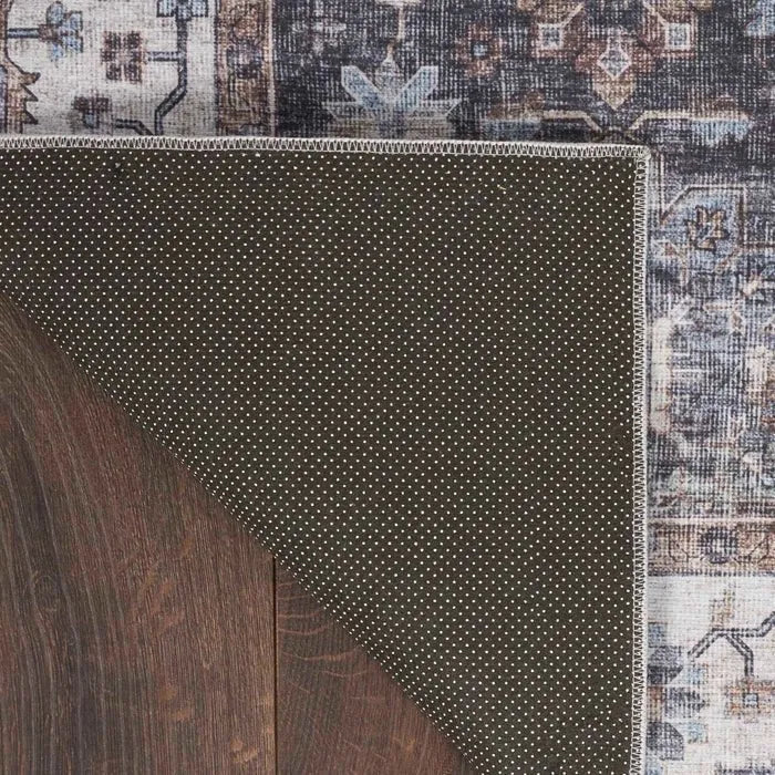 Fulton FUL12 Charcoal Area Rug - Rug & Home