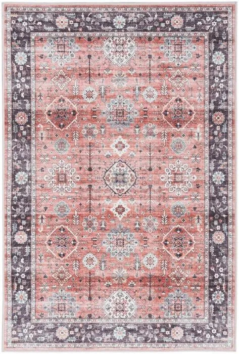 Fulton FUL12 Rust Area Rug - Rug & Home