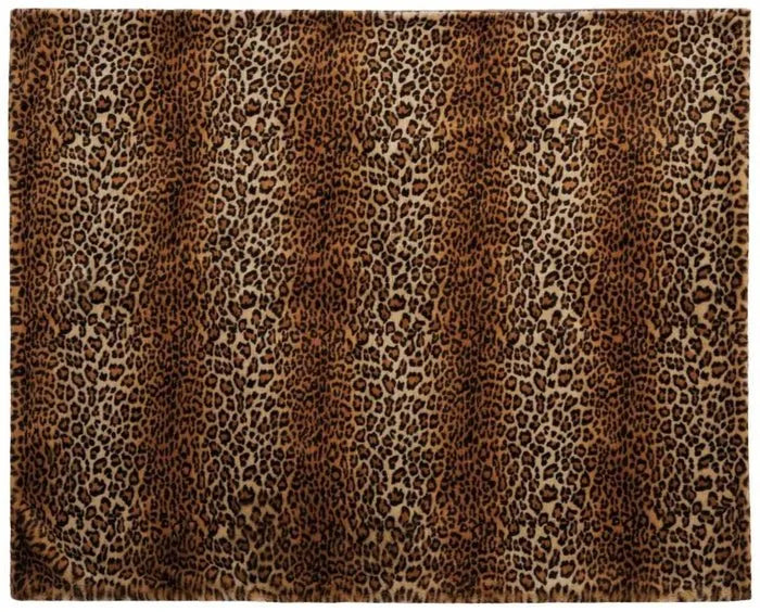 Fur FL102 Brown Throw Blanket - Rug & Home