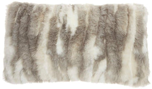 Fur VV017 Grey Pillow - Rug & Home