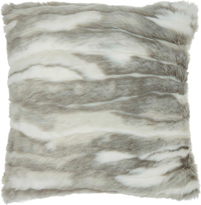 Fur VV017 Grey Pillow - Rug & Home