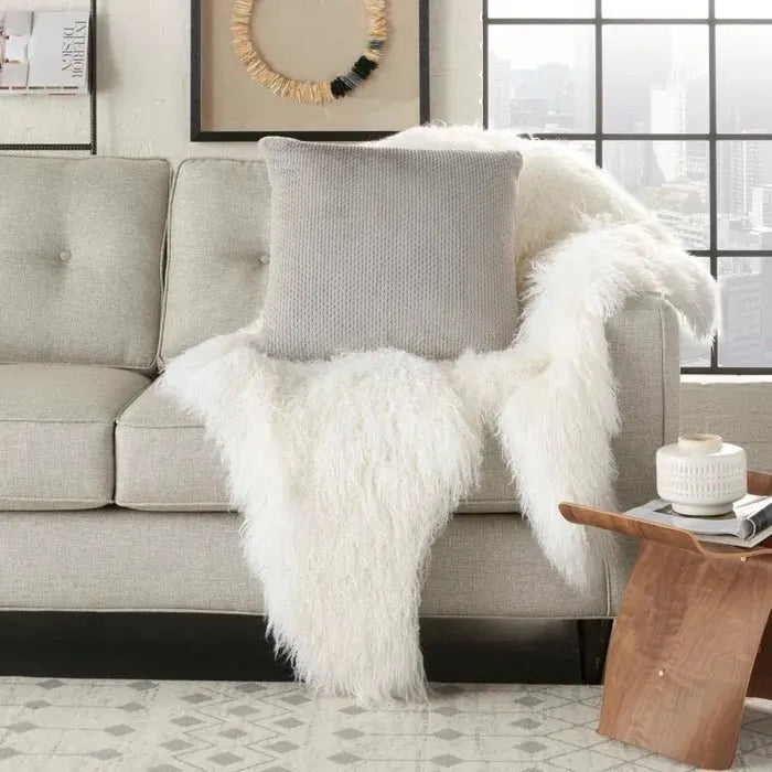 Fur VV021 Light Grey Pillow