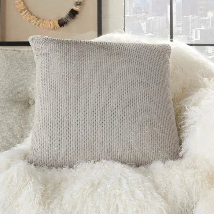 Fur VV021 Light Grey Pillow