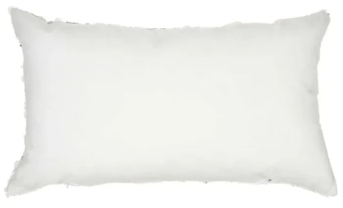 Fur VV201 White/Silver Pillow