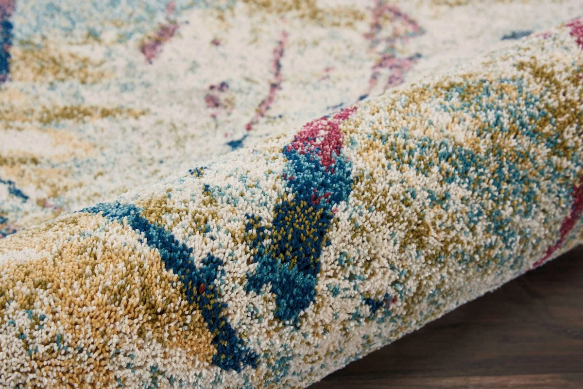 Fusion FSS10 Cream/Multi Rug