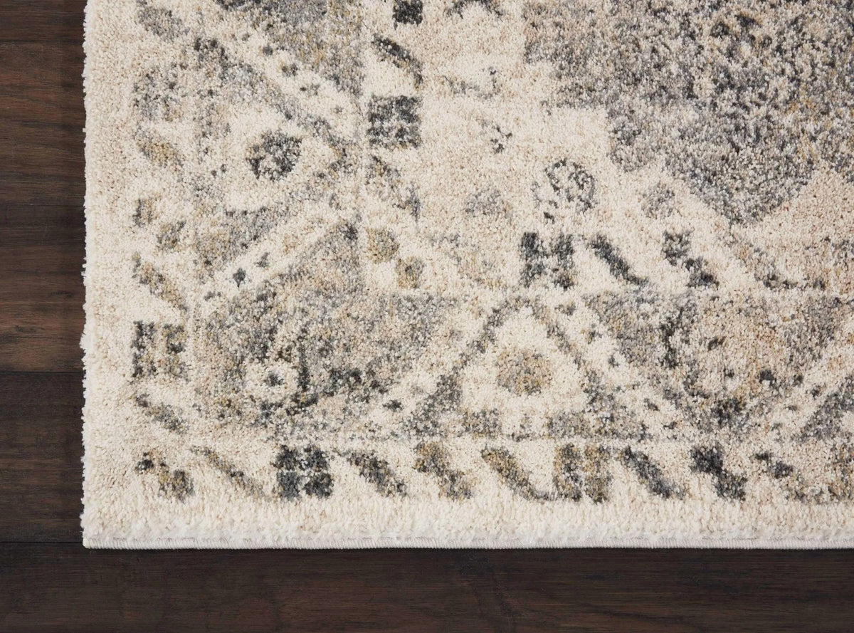 Fusion FSS11 Cream/Grey Rug - Rug & Home