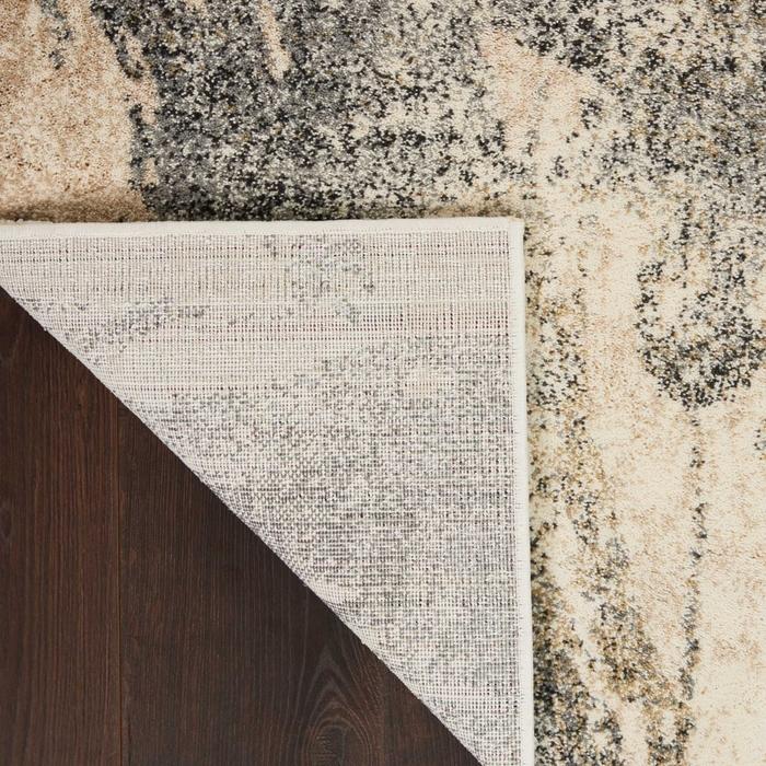 Fusion FSS16 Cream Grey Rug - Rug & Home