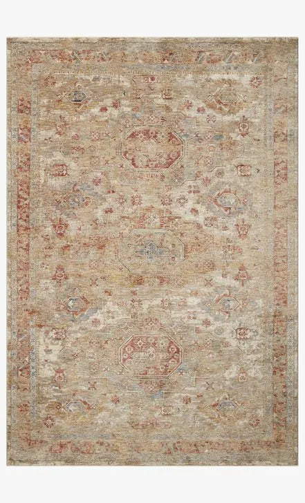 Gaia GAA-02 Gold/Taupe Rug - Rug & Home