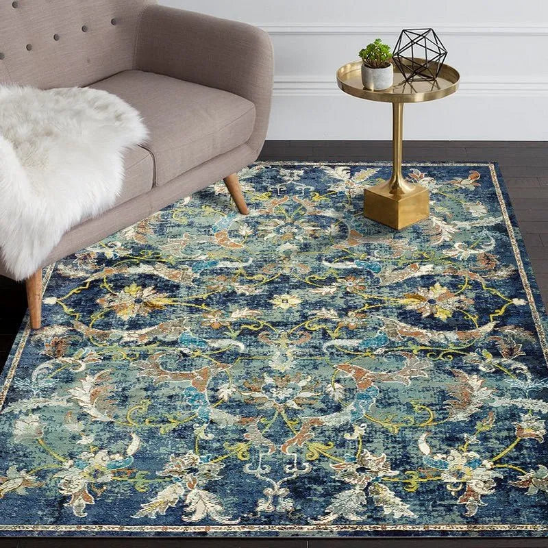 Gala LR81273 Navy Multi Rug - Rug & Home