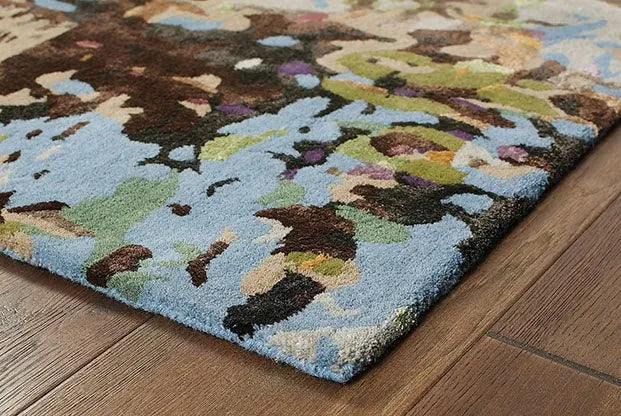 Galaxy 21902 Blue/ Multi Rug - Rug & Home