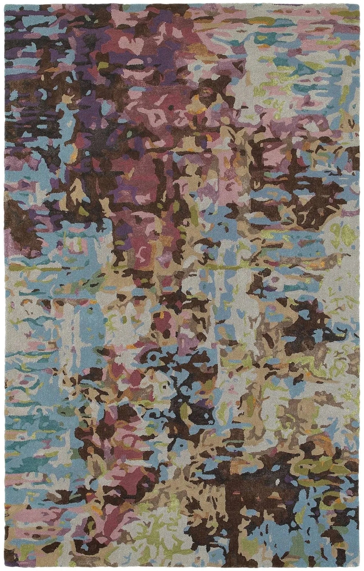 Galaxy 21902 Blue/ Multi Rug - Rug & Home