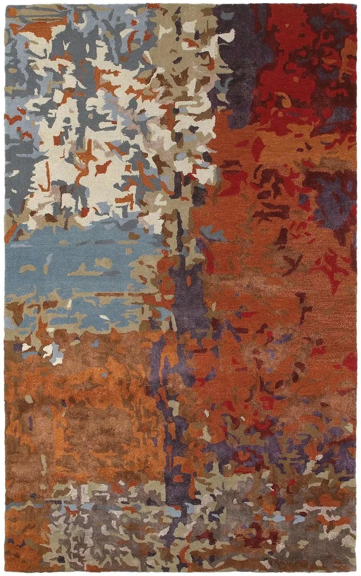 Galaxy 21904 Multi/ Orange Rug