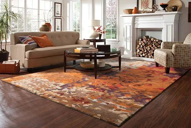 Galaxy 21904 Multi/ Orange Rug