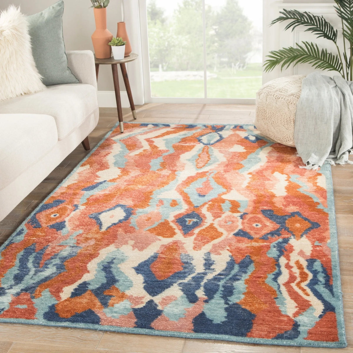 Gallant Glt01 Woodstock Red/Blue Rug - Rug & Home