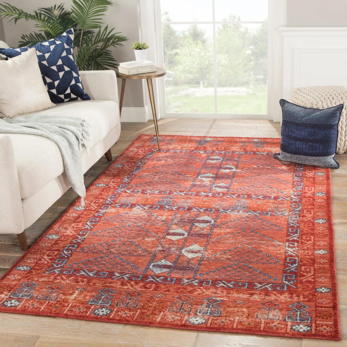 Gallant Glt02 Montreal Red/Blue Rug - Rug & Home