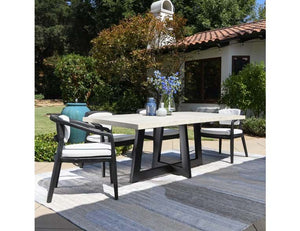 Gatwick 79" Outdoor Dining Table - Rug & Home