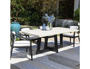 Gatwick 79" Outdoor Dining Table - Rug & Home