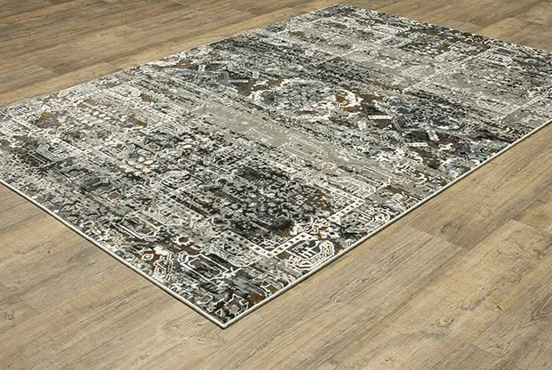 Gemini 2060V Charcoal/Multi Rug - Rug & Home