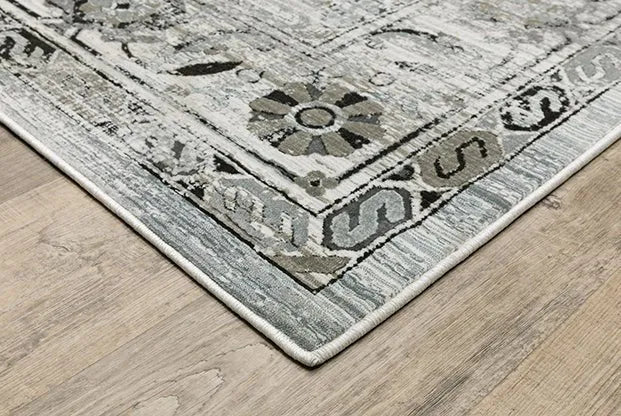 Gemini 20Z Grey Rug - Rug & Home