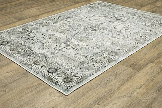 Gemini 20Z Grey Rug - Rug & Home