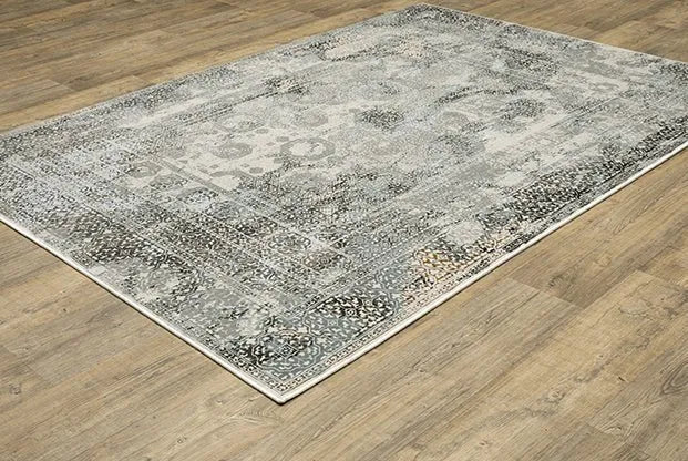 Gemini 4153F Grey/Multi Rug - Rug & Home