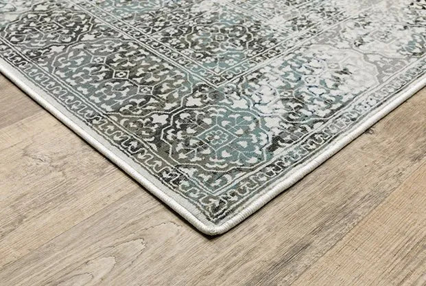 Gemini 4153F Grey/Multi Rug - Rug & Home