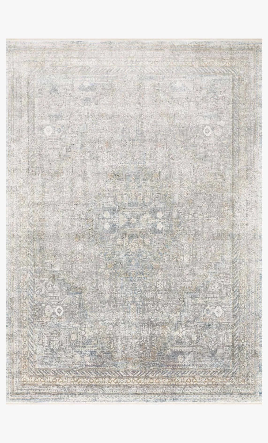 Gemma GEM-01 Silver/Multi Rug - Rug & Home