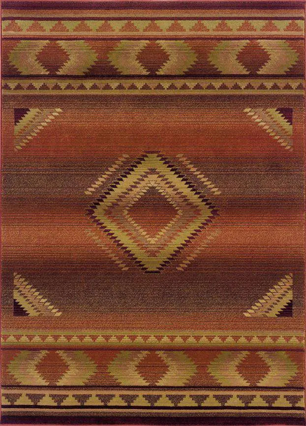 Generations 1506C Red/ Beige Rug - Rug & Home