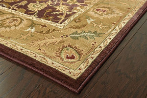 Generations 1732M Purple/ Gold Rug - Rug & Home