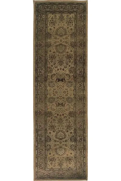 Generations 3434J Beige/ Green Rug - Rug & Home