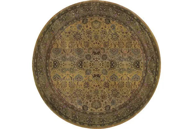 Generations 3434J Beige/ Green Rug - Rug & Home