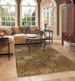 Generations 3435Y Green/ Gold Rug - Rug & Home