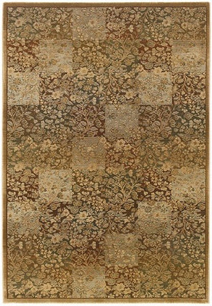 Generations 3435Y Green/ Gold Rug - Rug & Home