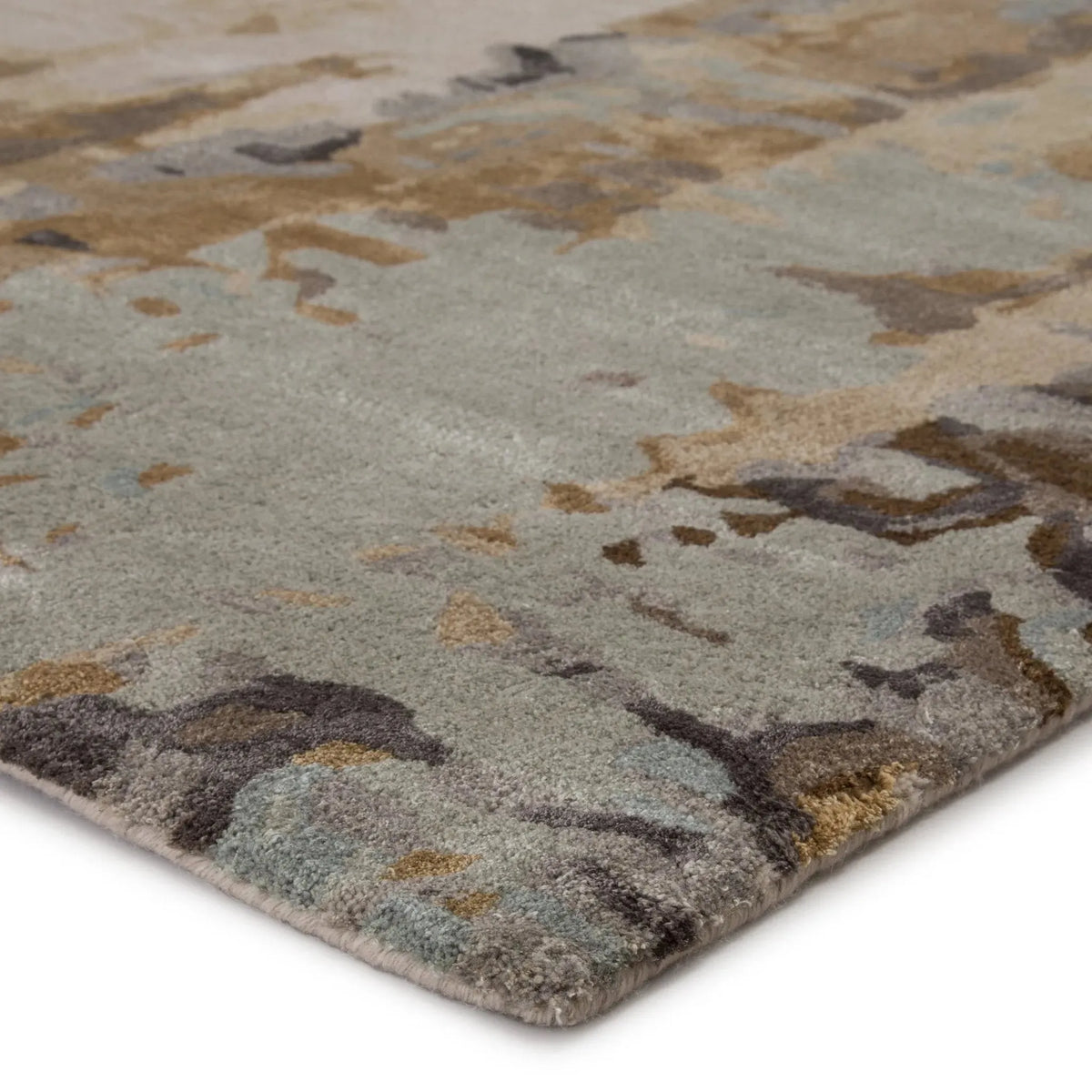 Genesis Ges44 Matcha Gray/Gold Rug