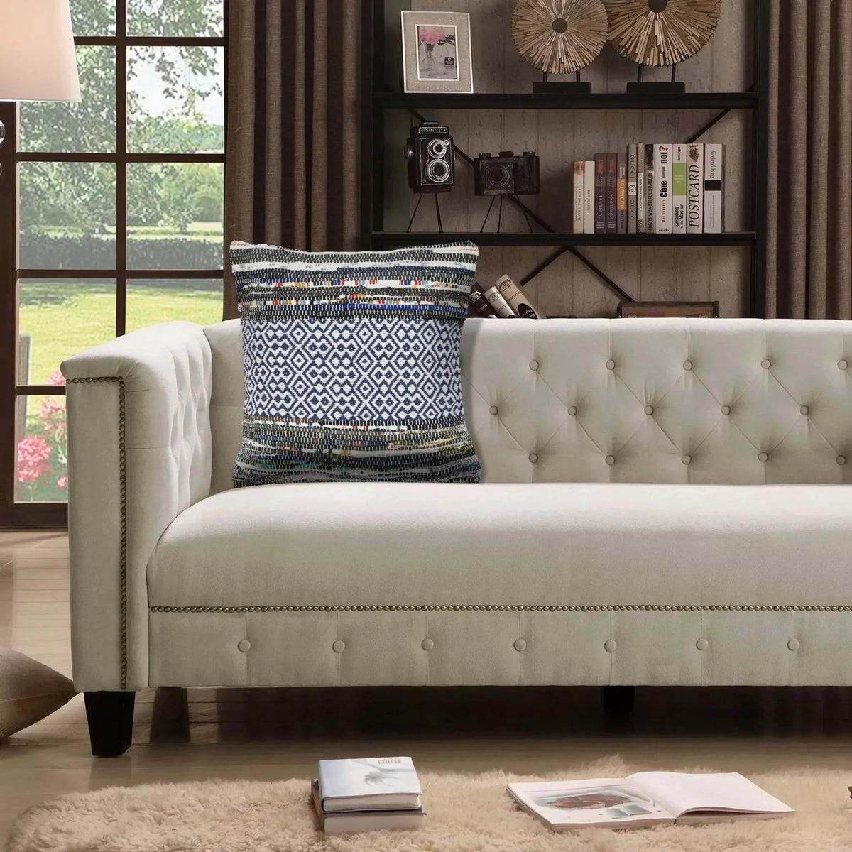 Geometric Bohemian LR07354 Throw Pillow