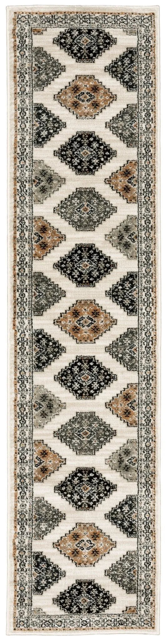 Georgia 640A Ivory/Multi Rug - Rug & Home