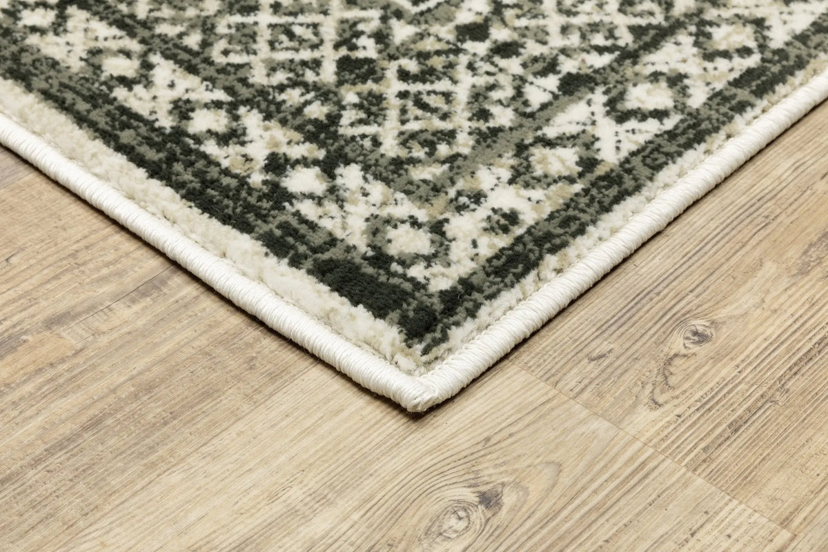 Georgia 659C Ivory/Grey Rug - Rug & Home