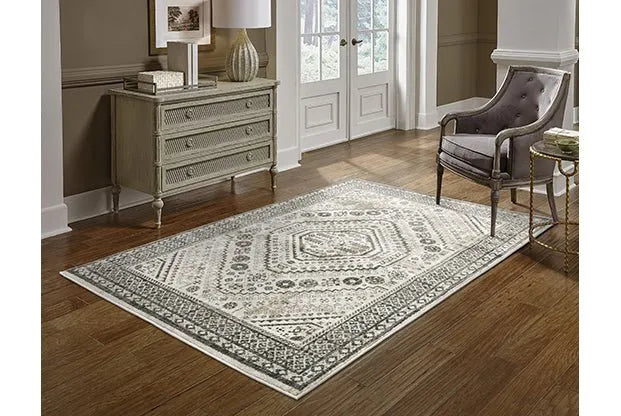 Georgia 659C Ivory/Grey Rug - Rug & Home