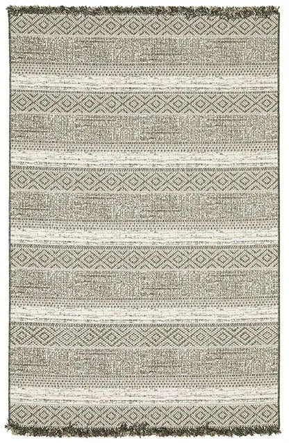 Gillian 1622E Grey/Ivory Rug