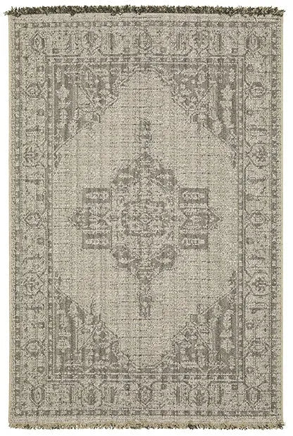 Gillian 5094X Beige/Grey Rug - Rug & Home