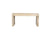 Giza Console Table Bleached White - Rug & Home