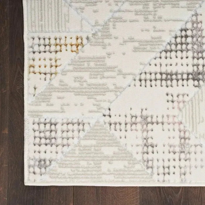 Glitz GLZ04 Ivory/Multi Rug